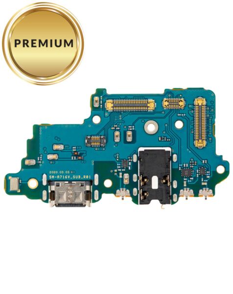 Galaxy A71 5G (A716V / 2020) Charging Port Board w/ Headphone Jack (Premium)