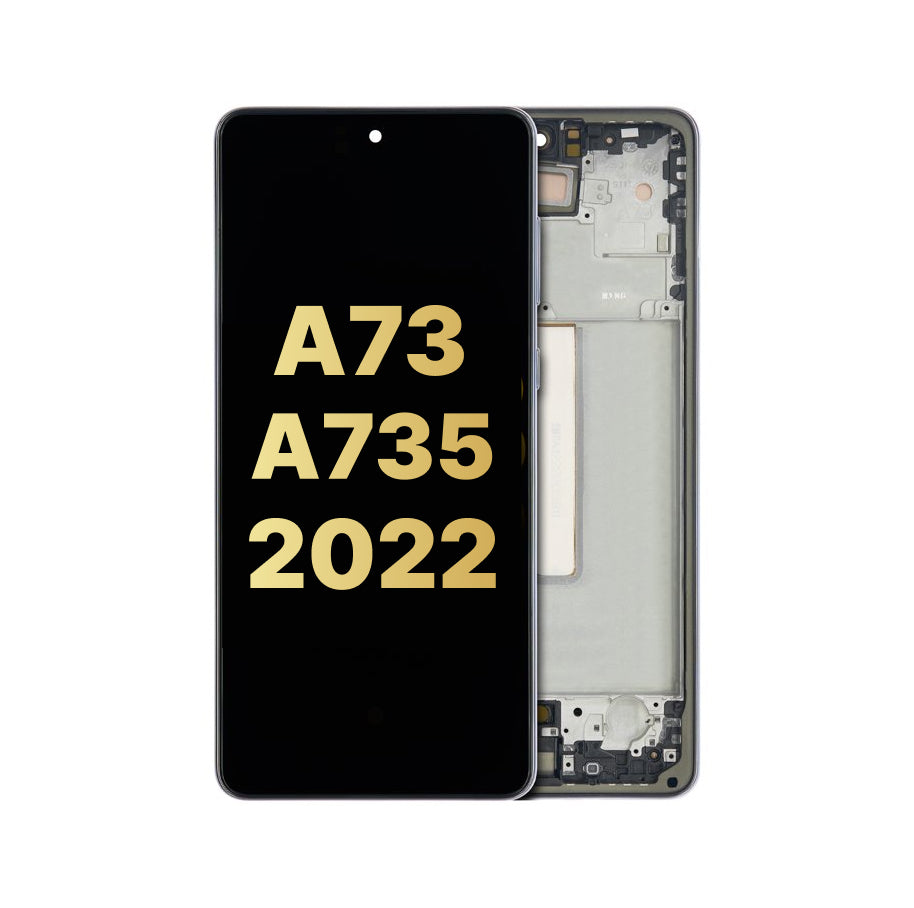 Galaxy A73 (A735 / 2022) OLED Assembly w/ Frame