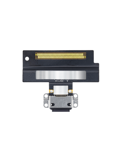 iPad Air 3 Charging Port Flex Cable (Soldering Required) (BLACK)