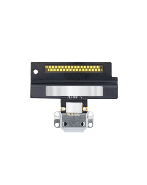 iPad Air 3 Charging Port Flex Cable (Soldering Required) (WHITE)