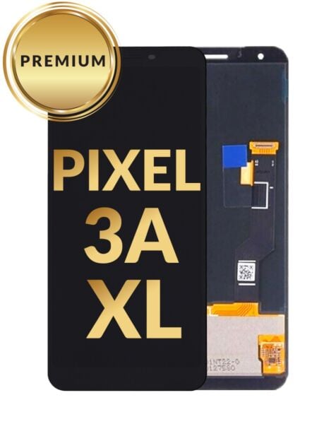 Google Pixel 3A XL OLED Assembly (BLACK) (Premium / Refurbished)