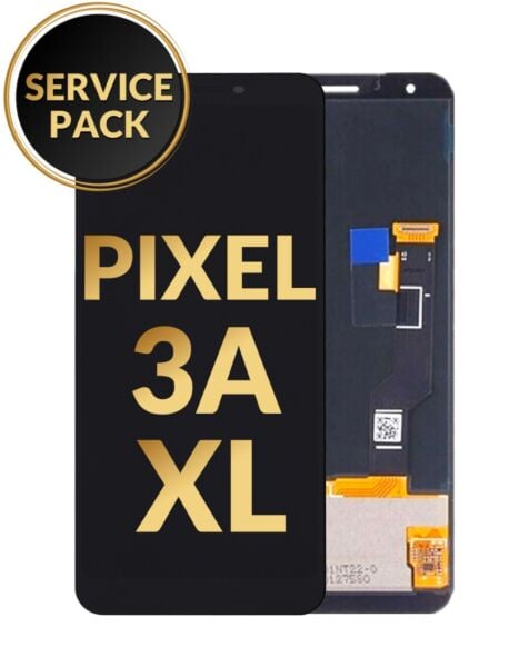 Google Pixel 3A XL OLED Assembly (BLACK) (Service Pack)