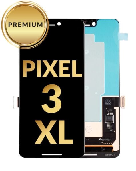 Google Pixel 3 XL OLED Assembly (BLACK) (Premium / Refurbished)