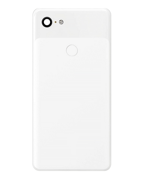 Google Pixel 3 Back Glass (WHITE) (Service Pack)