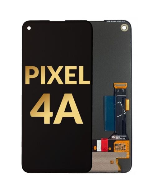 Google Pixel 4A OLED Assembly (BLACK) (Premium / Service Pack)