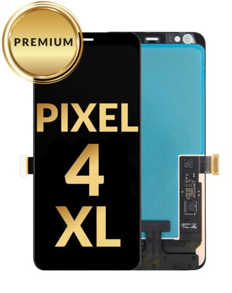 Google Pixel 4 XL OLED Assembly (BLACK) (Premium / Refurbished)