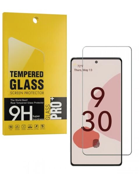 Google Pixel 6A Clear Tempered Glass (Case Friendly / 2.5D / 1 Piece)