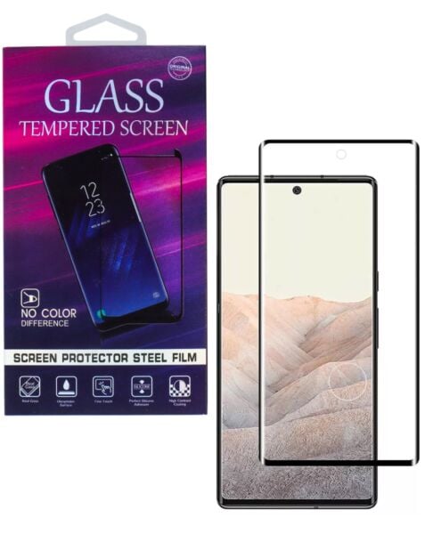 Google Pixel 6 Pro Clear Tempered Glass (Case Friendly / 3D Curved / 1 Piece)