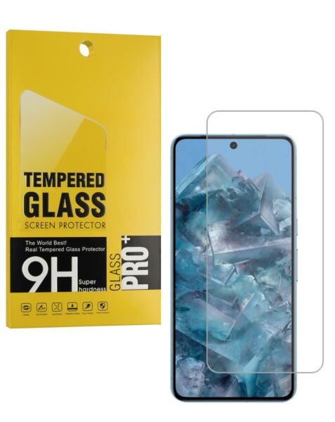 Google Pixel 8 Clear Tempered Glass (Case Friendly / 2.5D / 1 Piece)