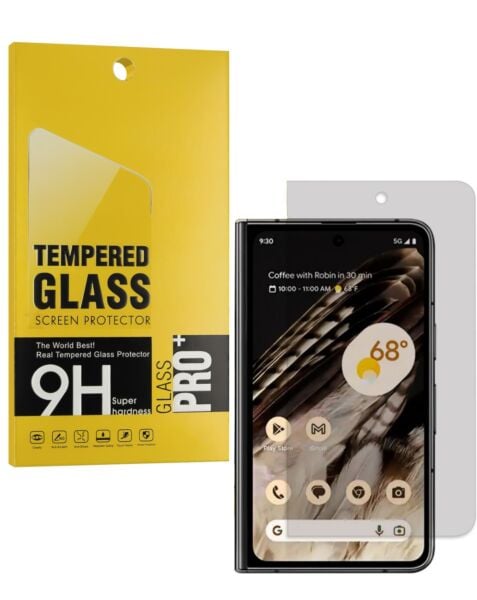 Google Pixel Fold Clear Tempered Glass (2.5D / 3 Piece Set)