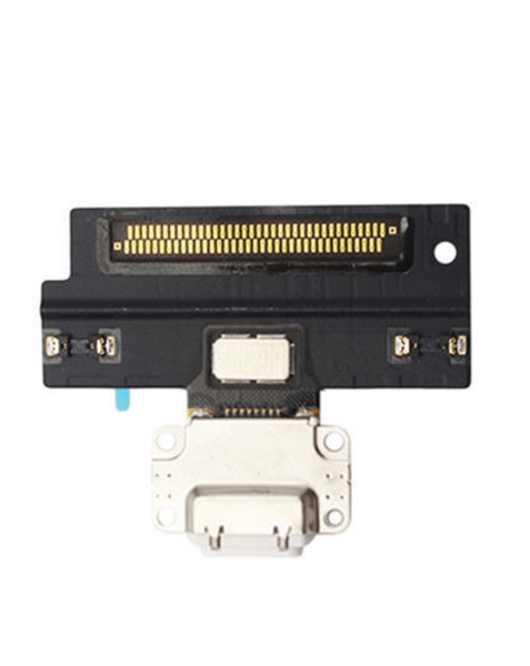 iPad Pro 10.5 Charging Port Flex Cable (Soldering Required) (WHITE)