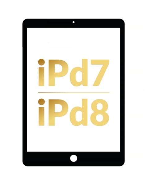 iPad 7 (2019 / iPad 8 (2020) Digitizer Assembly (BLACK) (Premium)