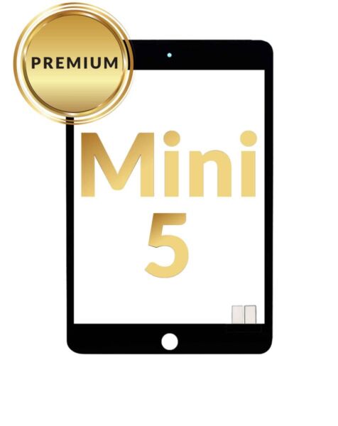 iPad Mini 5 Digitizer Glass (BLACK) (Premium)