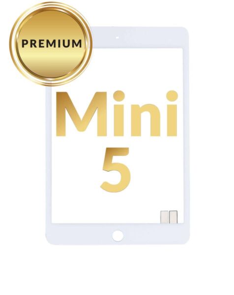iPad Mini 5 Digitizer Glass (WHITE) (Premium)