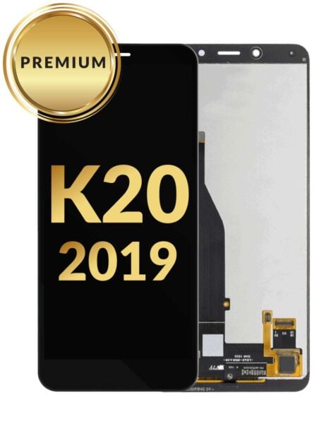 LG K20 (2019) LCD Assembly (BLACK) (Premium / Refurbished)