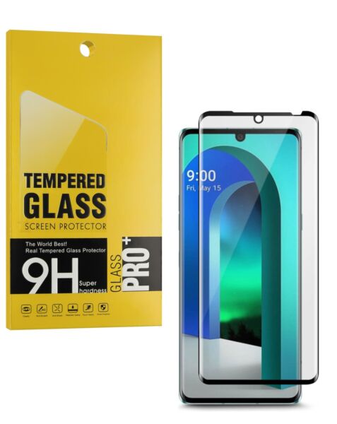 LG Velvet Clear Tempered Glass (3D Curved / 1 Piece)