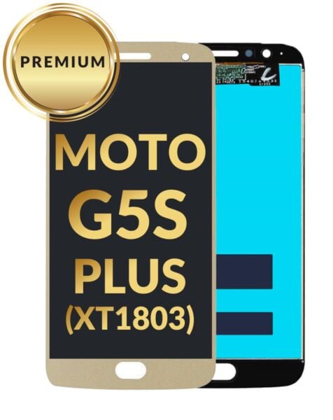 Motorola Moto G5S Plus (XT1803) LCD Assembly (GOLD) (Premium/Refurbished)