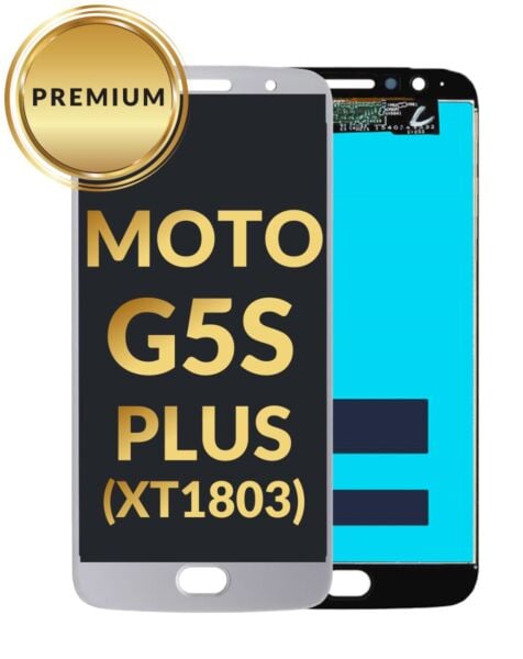 Motorola Moto G5S Plus (XT1803) LCD Assembly (WHITE) (Premium/Refurbished)