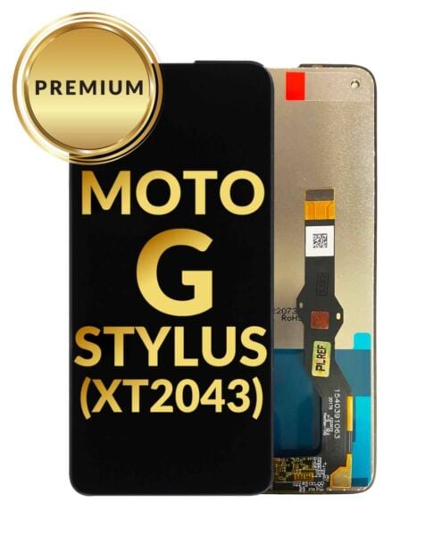 Motorola G Stylus (XT2043) LCD Assembly (BLACK) (Premium / Refurbished)