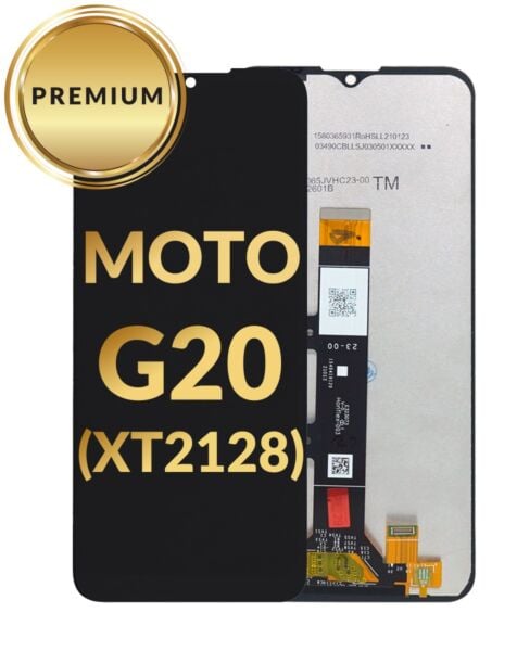 Motorola Moto G20 (XT2128 / 2021) LCD Assembly (BLACK) (Premium/Refurbished) (Refurbished)