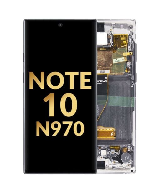 Galaxy Note 10 (N970) OLED Assembly w/ Frame