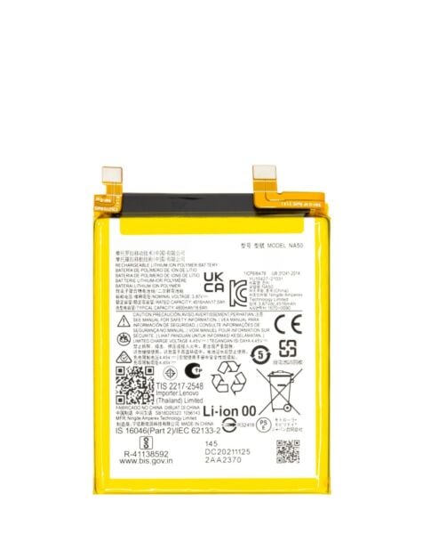 Motorola Edge X30 5G (XT2201-2/6 / 2021) / Edge Plus (XT2201-4 / 2022) / Edge 30 Pro (XT2201-1 / 2022) Replacement Battery (NA50)