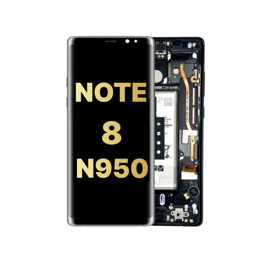 Galaxy Note 8 (N950) OLED Assembly w/ Frame