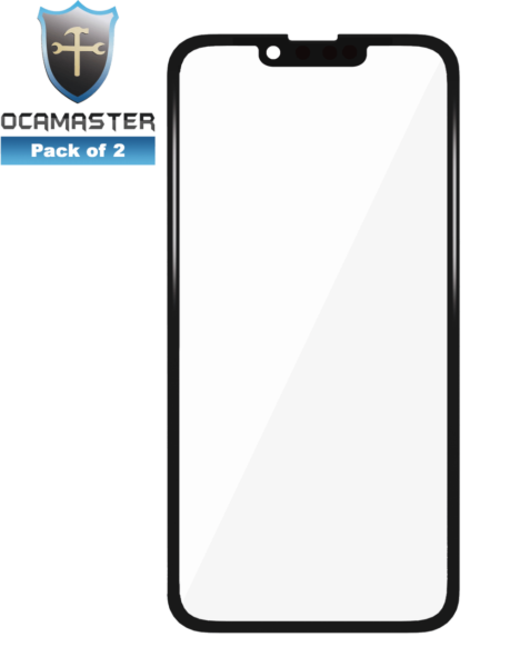iPhone 13 Pro Max OCA Master (Front Glass + OCA Pre-Installed) (2 in 1) (Pack of 2) (Premium)