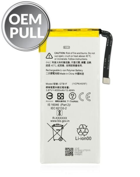 Google Pixel 5 Replacement Battery (OEM Pull / SOH 85% & Above)