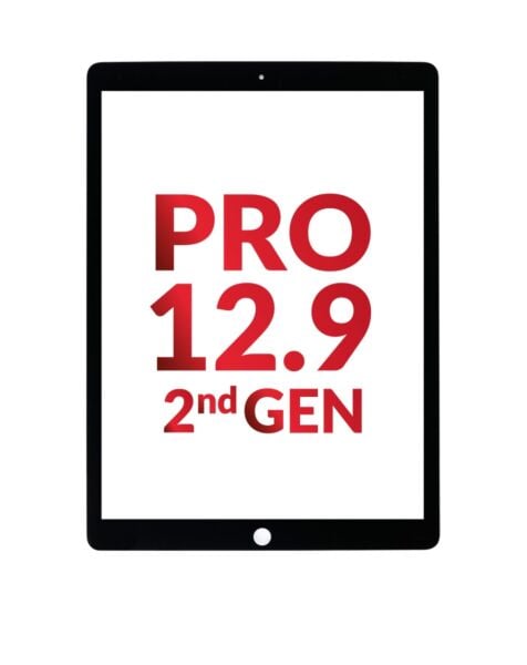 iPad Pro 12.9" 2nd Gen (2017) Digitizer Glass (BLACK) (Aftermarket)