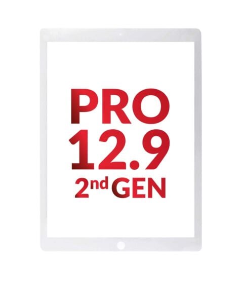 iPad Pro 12.9" 2nd Gen (2017) Digitizer Glass (WHITE) (Aftermarket)