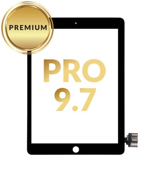 iPad Pro 9.7 Digitizer Glass (BLACK) (Premium)