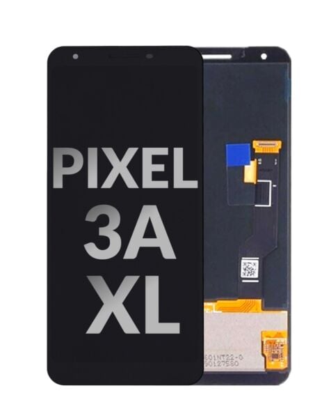 Google Pixel 3A XL OLED Assembly (BLACK) (OEM Pull B Grade)