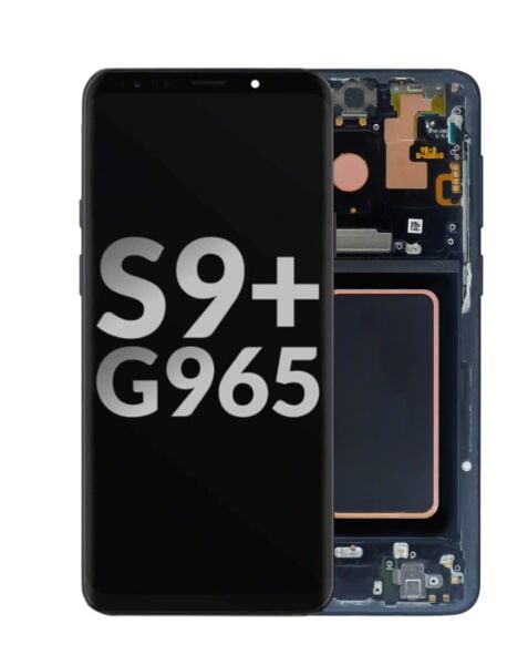 Galaxy S9 Plus (G965) OLED Assembly w/Frame & Small Parts