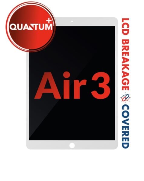 Quantum+ iPad Air 3 LCD Assembly (WHITE) (Exclusive LCD Breakage Warranty)