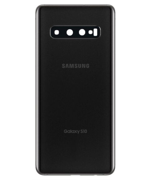 Galaxy S10 Back Glass w/ Camera Lens & Adhesive (Service Pack)