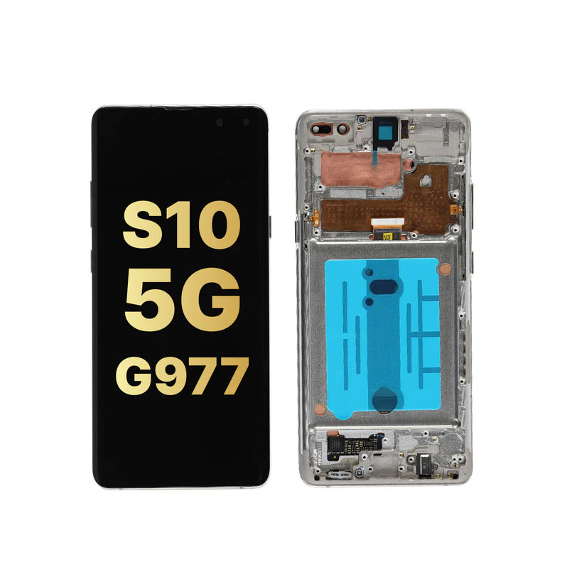 Galaxy S10 5G (G977) OLED Assembly w/ Frame