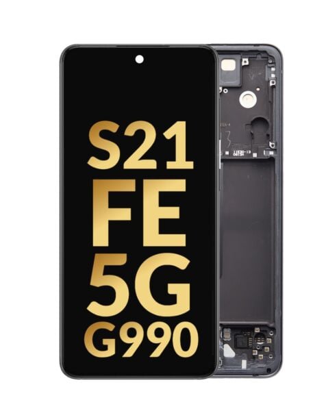 Galaxy S21 FE 5G OLED Assembly w/ Frame (Service Pack)