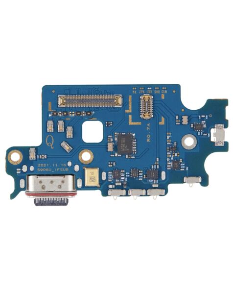 Galaxy S22 Plus 5G (S9060) Charging Port Board w/ Sim Card Reader (Dual Sim Version)