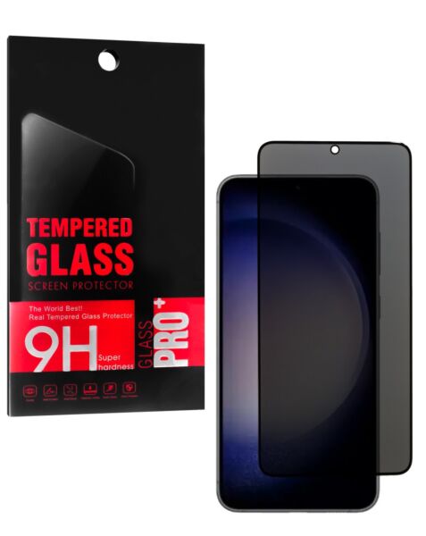 Galaxy S23 Privacy Tempered Glass (Case Friendly / Anti-Spy / 1 Piece)