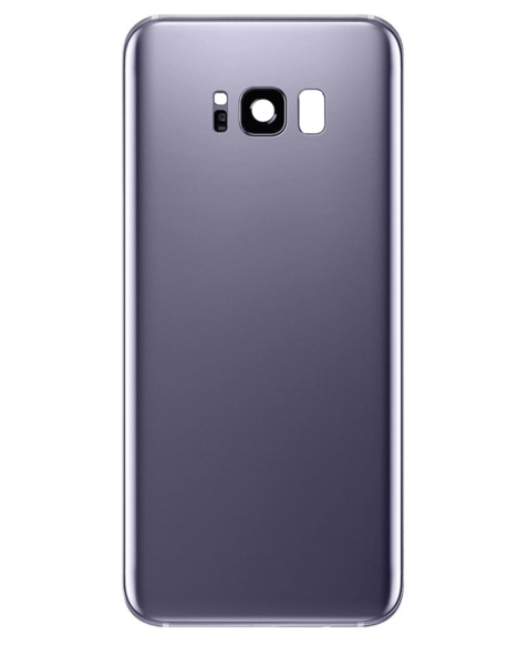 Galaxy S8 Back Glass w/ Adhesive (NO LOGO) (VIOLET GRAY)