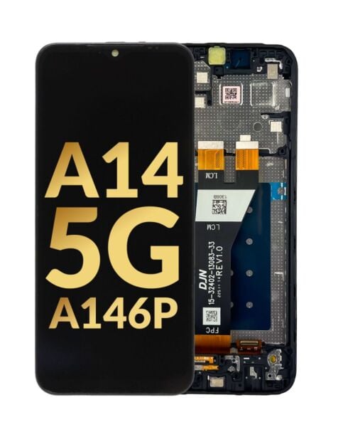 Galaxy A14 5G (A146P / 2023) LCD Assembly w/ Frame (Small Connector)