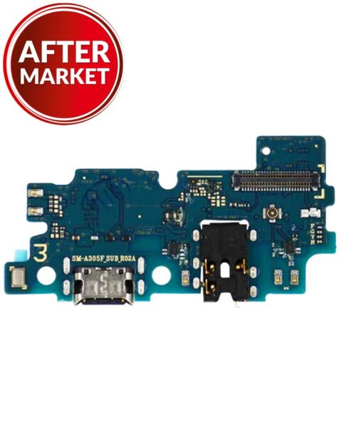 Galaxy A30 (A305) Charging Port Board w/ Headphone Jack (Aftermarket)