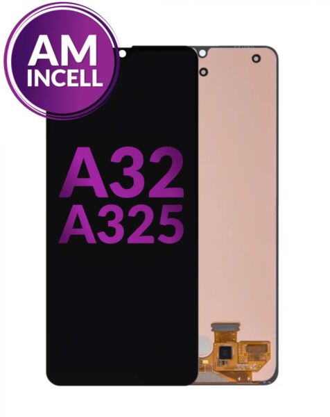 Galaxy A32 (A325 / 2021) LCD Assembly (BLACK) (Without Finger Print Sensor) (Aftermarket INCELL)