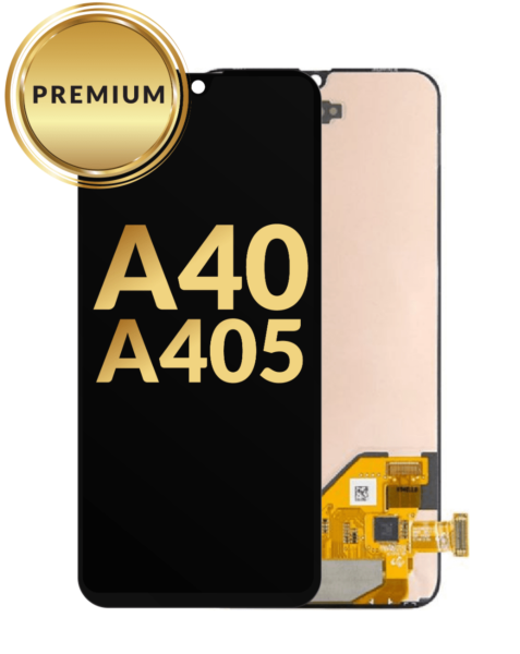 Galaxy A40 (A405 / 2019) OLED Assembly (BLACK) (Premium / Refurbished)