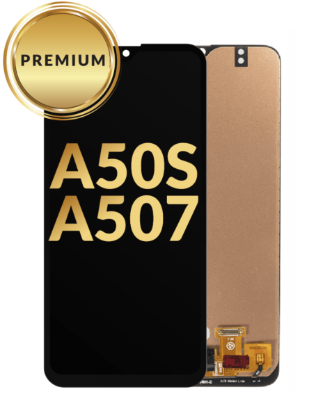 Galaxy A50s (A507 / 2019) OLED Assembly (BLACK) (Premium / Refurbished)