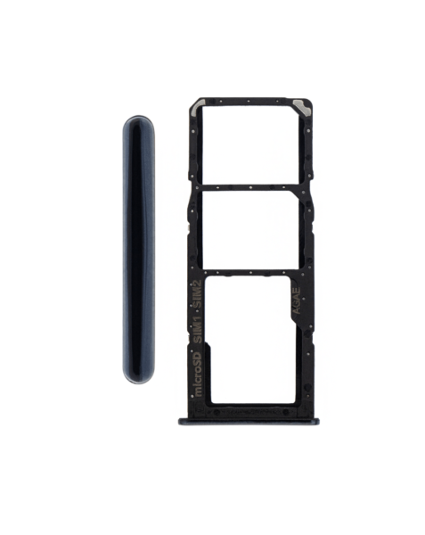 Galaxy A71 (A715 / 2020) Dual Sim Card Tray (PRISM BLACK)