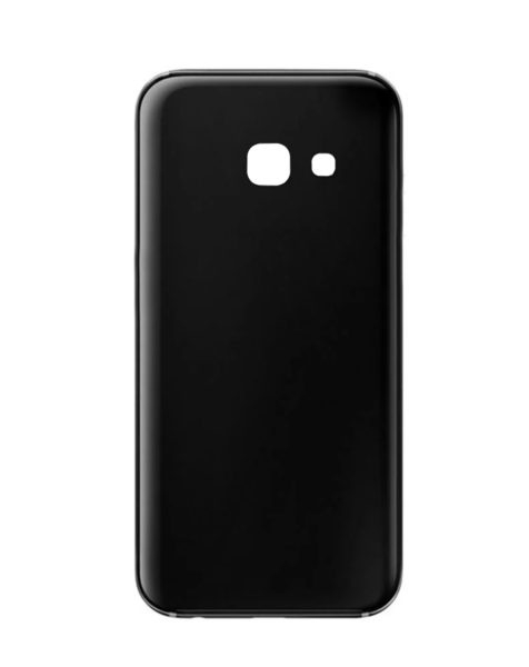 Galaxy A3 (A320) Back Glass w/ Adhesive (NO LOGO) (BLACK)