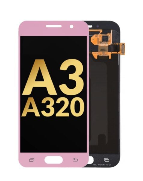 Galaxy A3 (A320 / 2017) OLED Assembly (PINK) (Premium/Refurbished)