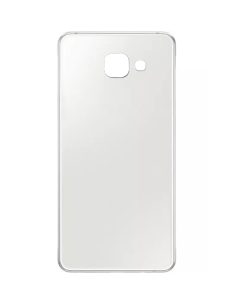 Galaxy A5 (A510) Back Glass w/ Adhesive (NO LOGO) (WHITE)